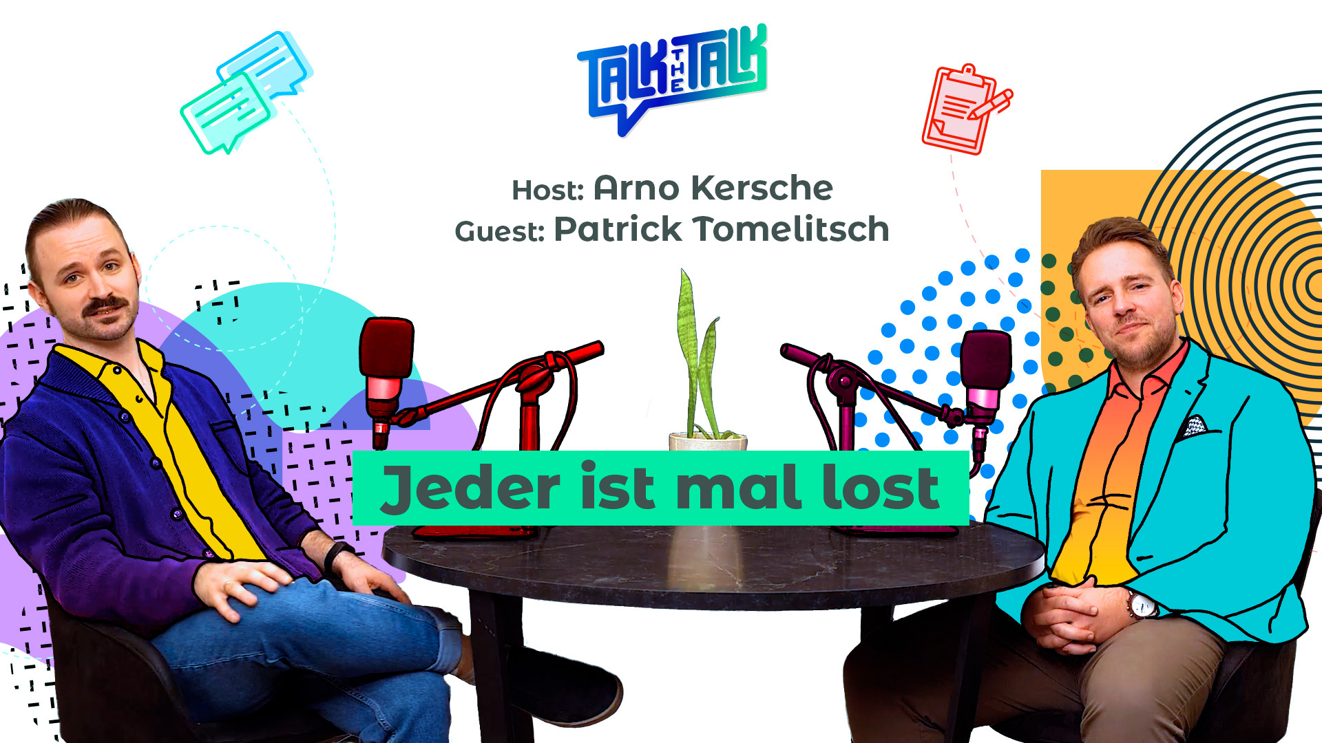 Header Blogeintrag TalkTheTalk Podcast mit Patrick Tomelitsch